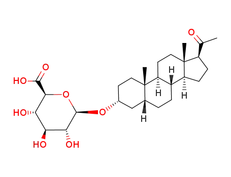 3α-hydroxy-5β-pregnane-20-one-3-glucuronide